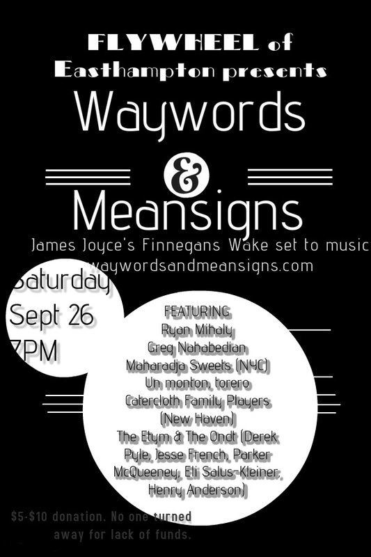 Waywords and Meansigns Flywheel Poster by Sara Jewell