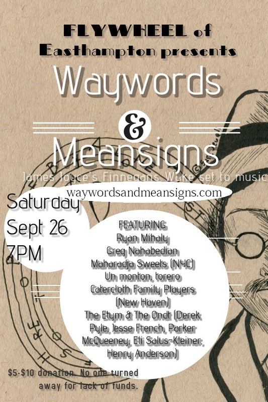 Waywords and Meansigns Flywheel Poster by Sara Jewell